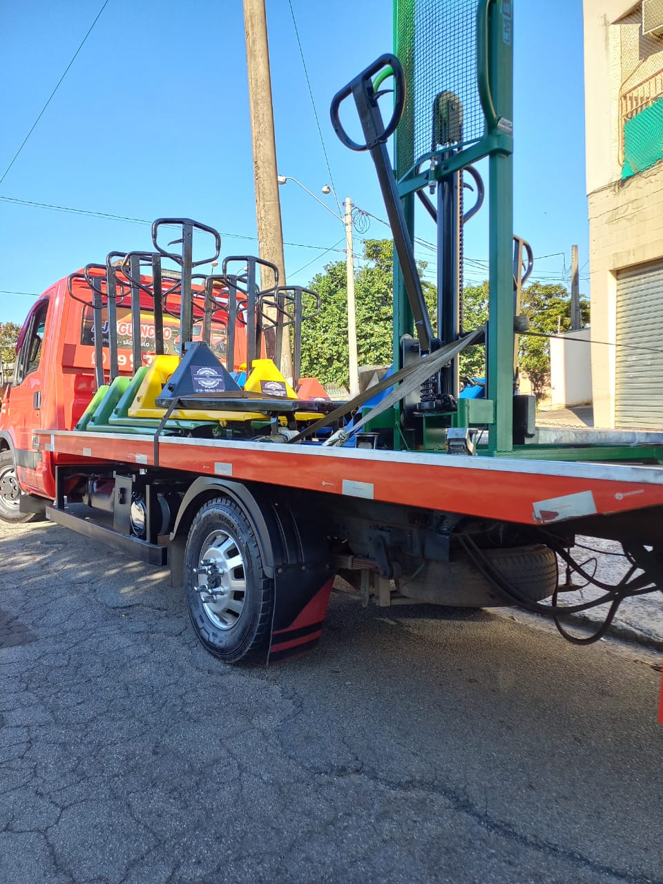 AJG Guinchos | Guincho de Máquinas em Campinas