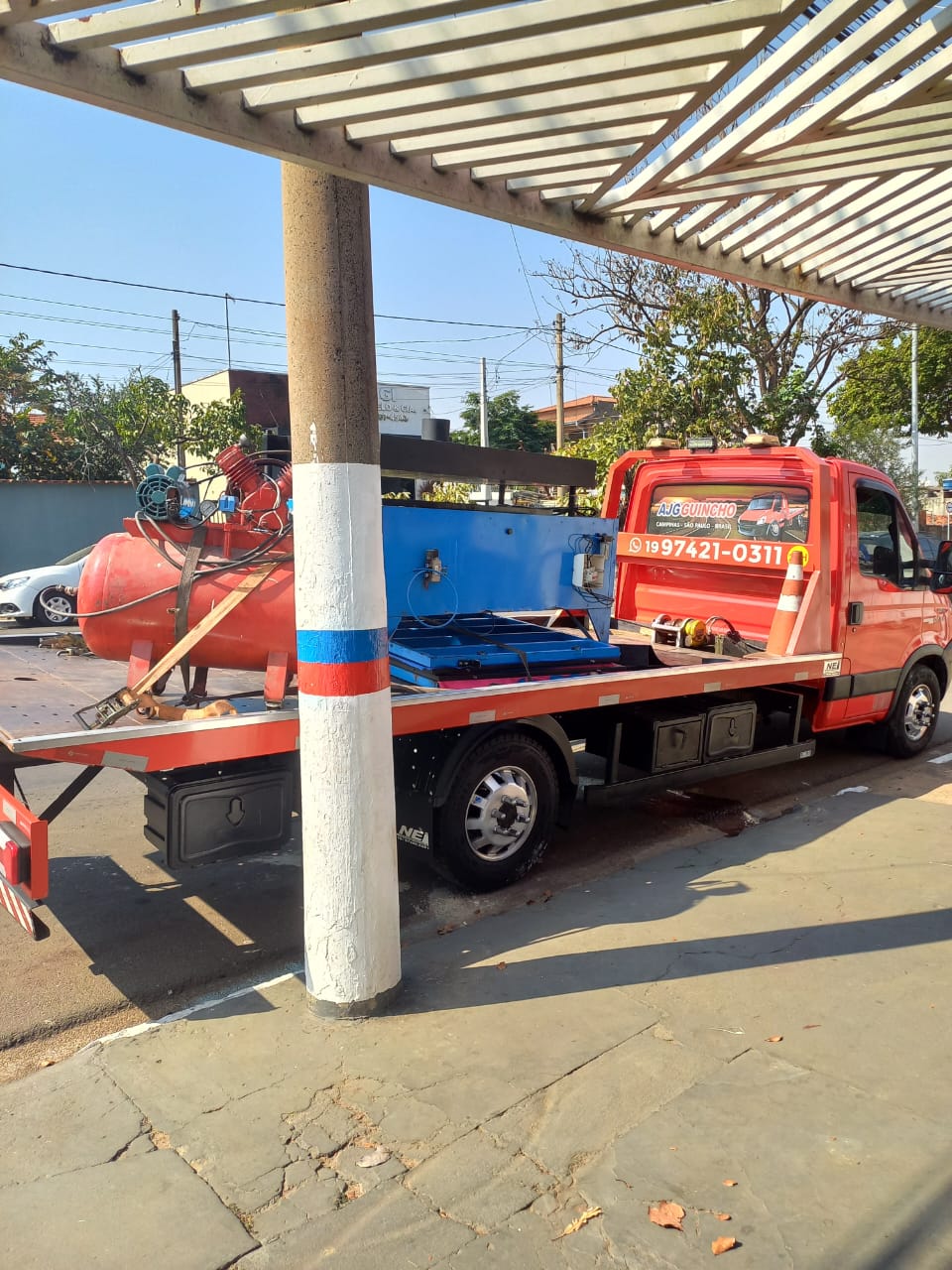 AJG Guinchos | Guincho de maquinas em Campinas