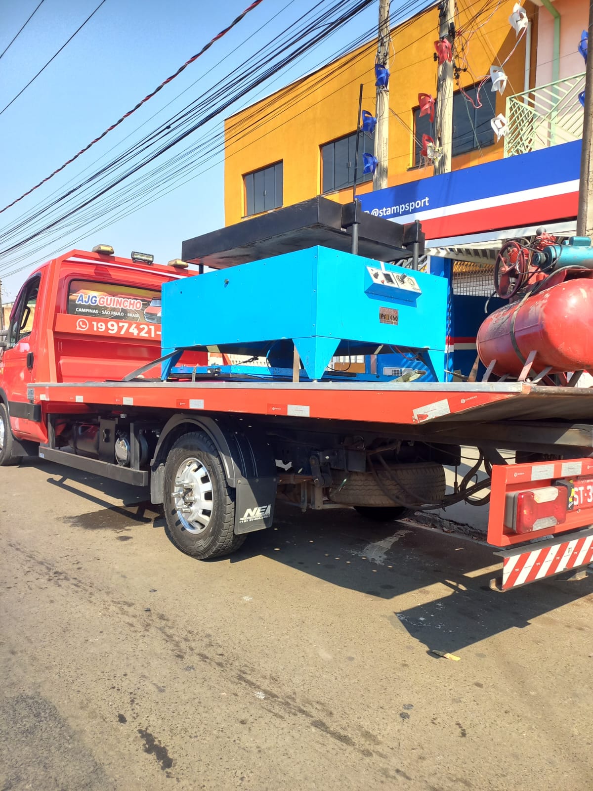 AJG Guinchos | Guincho para Máquinas em Campinas